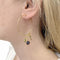 Boucles d'oreilles Boucles d'oreille créoles Louis Vuitton "Monogram" 58 Facettes 32879