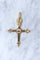 Pendentif Croix régionale Jeannette or jaune 58 Facettes