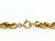 Collier Collier Or Rose Maille Corde 58 Facettes 3124/1