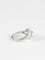 Bague 56 Bague Dôme Platine Diamants 58 Facettes