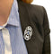 Broche Broche Art Déco en platine, or blanc, saphir et diamants. 58 Facettes 31225