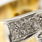 Bague 59 Bagues ruban 2 ors diamants 58 Facettes 14836