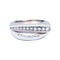 Bague 51 Bague Fred, "Success", en or blanc et diamants. 58 Facettes 33441