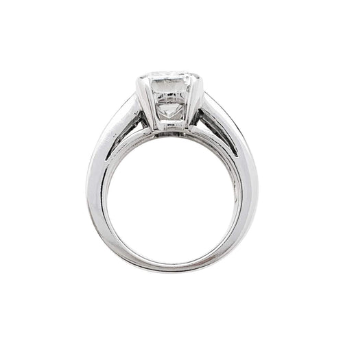 Bague 49.5 Bague Edouard Nahum diamant 3,31 carats en or blanc. 58 Facettes 30746