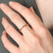 Bague 52 / Rubis / Or Jaune ALLIANCE "ROUGE" OR & RUBIS 58 Facettes BO/220065
