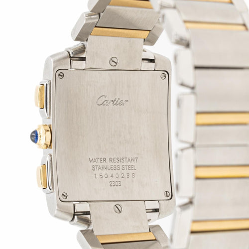 Montre Cartier Montre Tank Française Or jaune 58 Facettes 2057827CN