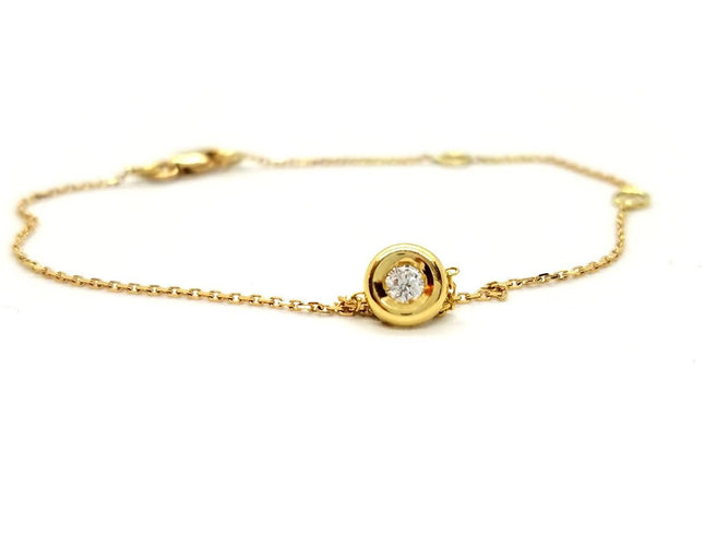 Bracelet Bracelet Or jaune Diamant 58 Facettes 579010RV