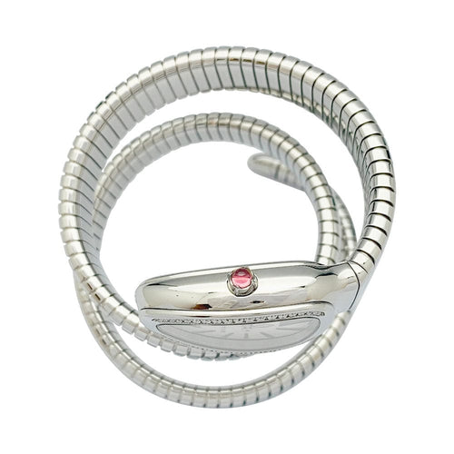 Montre Montre Bulgari Serpenti en acier, diamants. 58 Facettes 31837
