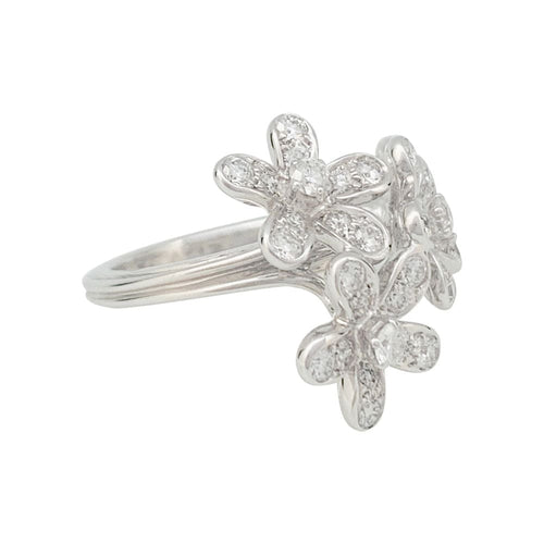 Bague 47 Bague Van Cleef & Arpels, "Socrate", or blanc et diamants. 58 Facettes 31354