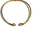 Collier Collier torque de la maison Zolotas en or jaune martelé 58 Facettes