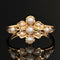 Bague 52 Bague ancienne or rose et perles fines 58 Facettes 21-545