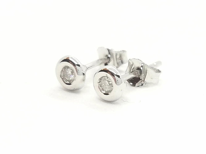Boucles d'oreilles Boucles d'oreilles Or blanc Diamant 58 Facettes 579243RV