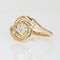 Bague 52 Bague tourbillon diamant or jaune 58 Facettes CV77