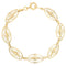 Bracelet Bracelet en or jaune à maillons filigranés 58 Facettes 21-784