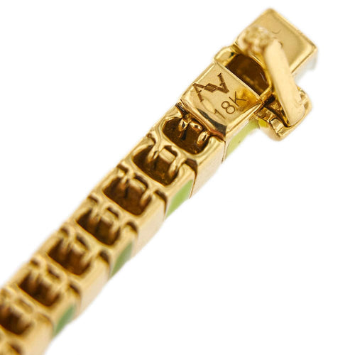 Bracelet Bracelet chakra Email arc-en-ciel Diamants 58 Facettes 31740
