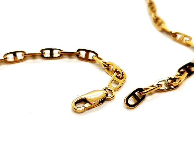Collier Collier Maille marine Or jaune 58 Facettes 1292227CN