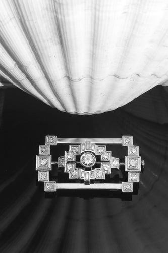 Broche Broche en diamant Art déco 58 Facettes 23156-0261