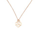 Collier collier POIRAY coeur entrelace mm chaine forcat or jaune 18k 58 Facettes 258176
