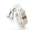 Bague 56 Bague Or blanc Diamant 58 Facettes 06357CD
