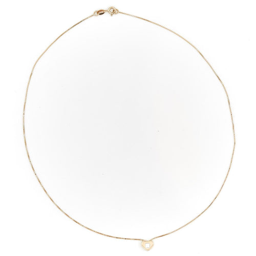 Collier Collier Coeur Or jaune 58 Facettes 1933743CN