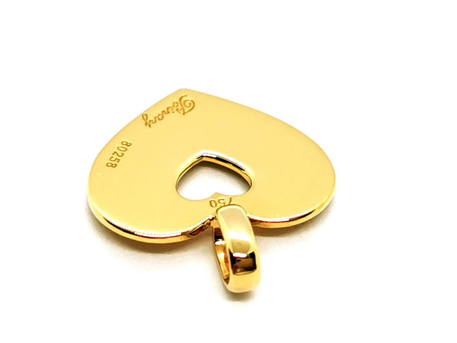 Collier Poiray Pendentif Coeur secret Or jaune 58 Facettes 1763507CN