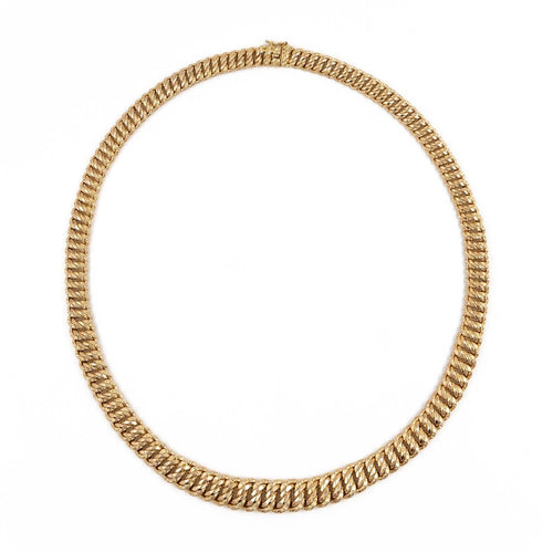 Collier Collier Maille américaine Or jaune 58 Facettes 1718081CN