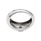Bague 55 Bague jonc, or blanc, diamant. 58 Facettes 30841