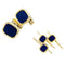 Boutons de manchette Boutons de manchette et de col Tiffany & Co. or et lapis lazuli. 58 Facettes 30769