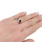 Bague 49 Bague Chaumet, "Attrape-moi...si tu m'aimes", or blanc, améthyste, grenat, diamants. 58 Facettes 32192