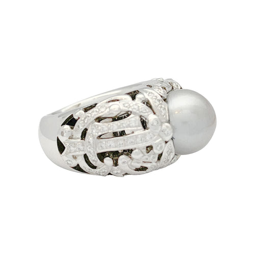 Bague 55 Bague Dior, "Désirée", or blanc, diamants. 58 Facettes 31440