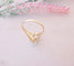 Bague Bague Aigue-marine Or Jaune 58 Facettes AA 1481
