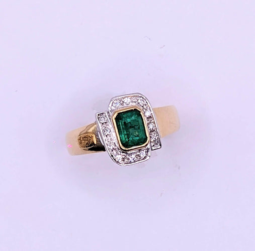 Bague Bague Emeraude RE CARLO 58 Facettes