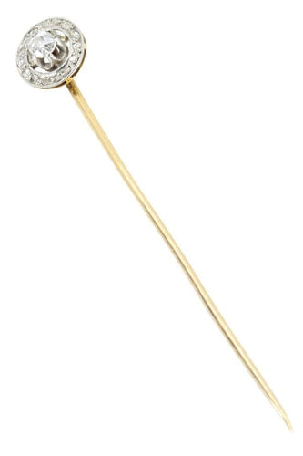 Broche EPINGLE DIAMANTS ART-NOUVEAU 58 Facettes 040561