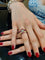 Bague 52 BAGUE TANK RUBIS ET DIAMANTS 58 Facettes 066211