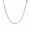 Collier Collier Or Jaune et Or Blanc, 14 carats 58 Facettes