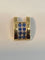 Pendentif Pendentif en or saphirs bleu roi 58 Facettes