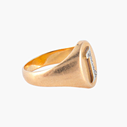 Bague 50 Bague Chevalière Femme 58 Facettes