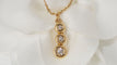 Collier Collier Pendentif Or Jaune Et Diamants 58 Facettes radex