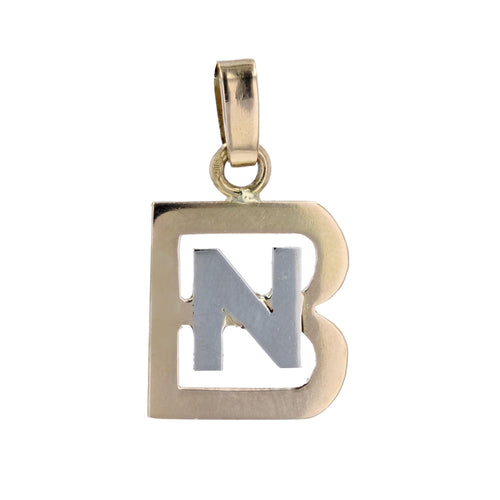 Pendentif Pendentif 2 ors initiales 58 Facettes CVP69