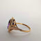 Bague Bague améthyste en or jaune 58 Facettes 5577