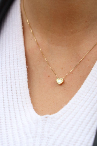 Collier Collier Coeur Or jaune 58 Facettes 1933743CN