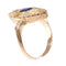 Bague 52 Bague marquise diamants saphir 58 Facettes 23271-0290