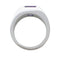 Bague 51 Bague Cartier, "Tank", or blanc, améthyste. 58 Facettes 31057