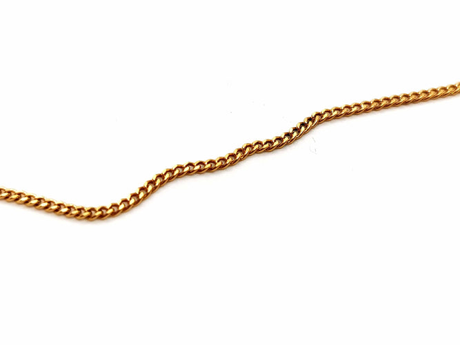 Collier Collier Maille gourmette Or jaune 58 Facettes 1161949CD