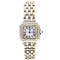 Montre Montre Cartier, "Panthère", acier, trois rangs d'or. 58 Facettes 32638