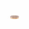 Bague Alliance or jaune diamants 58 Facettes