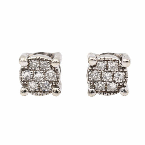 Boucles d'oreilles Boucles d'oreilles Puces Or blanc Diamant 58 Facettes 2303521CN