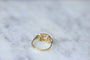Bague 53 Bague Art Déco trois ors et diamant 58 Facettes