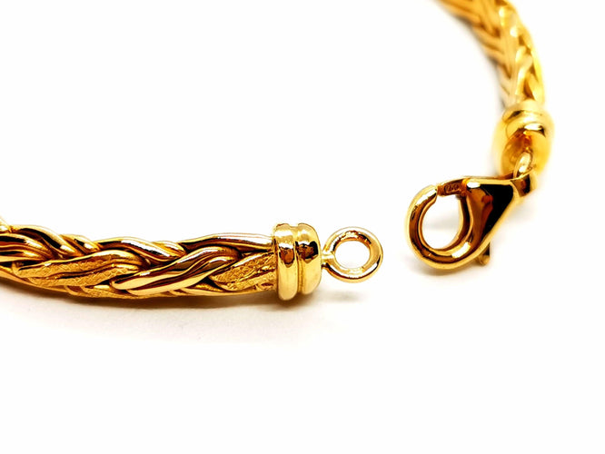 Bracelet Bracelet Maille palmier Or jaune 58 Facettes 1167359CD