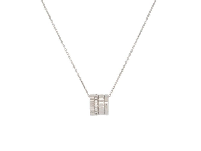 Collier collier BOUCHERON pendentif bague quatre radiant or 18k 58 Facettes 256726